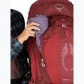 Zaino da trekking da donna Osprey Aura AG 65 l M-L berry sorbet red 10