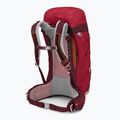 Osprey Stratos 44 l zaino da trekking da uomo rosso poinsettia 7