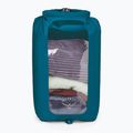 Sacco a secco Osprey con finestra 35 l, blu, fronte acqua