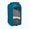 Sacco a secco Osprey con finestra 35 l, blu, fronte acqua 2