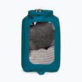 Sacco a secco Osprey con finestra 6 l, fronte acqua, blu