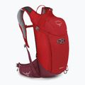 Osprey Siskin 12 l zaino da ciclismo da uomo con serbatoio da 2,5 l rosso definitivo 2