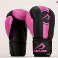 Guanti da boxe per bambini Overlord Boxer nero/rosa 11