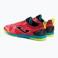 Scarpe da calcio Joma Tactico IN da uomo corallo/turchese 3