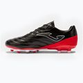 Scarpe da calcio Joma Numero-10 FG da uomo nero/rosso 13