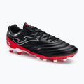 Scarpe da calcio Joma Numero-10 FG da uomo nero/rosso