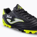 Scarpe da calcio Joma Toledo HG da bambino, nero 8