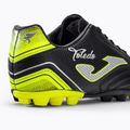 Scarpe da calcio Joma Toledo HG da bambino, nero 9