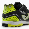 Scarpe da calcio Joma Toledo TF per bambini, nero 17