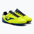 Scarpe da calcio per bambini Joma Toledo HG lemon fluor 3