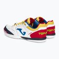 Scarpe da calcio da uomo Joma Top Flex IN bianco/rosso 3