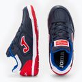 Scarpe da calcio da bambino Joma Top Flex IN navy/rosso 12