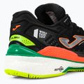Scarpe da tennis da uomo Joma Slam P nero/arancio fluoro 8