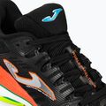 Scarpe da tennis da uomo Joma Slam P nero/arancio fluoro 9