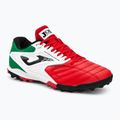 Scarpe da calcio Joma Cancha TF da uomo rosso/bianco/verde
