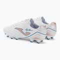 Scarpe da calcio Joma Aguila FG bianco/oro da uomo 3