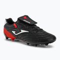 Scarpe da calcio Joma Aguila Cup FG da uomo, nero/rosso