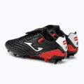 Scarpe da calcio Joma Aguila Cup FG da uomo, nero/rosso 3