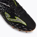 Scarpe da calcio da uomo Joma Evolution Cup AG nero/arancio 7