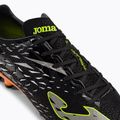 Scarpe da calcio da uomo Joma Evolution Cup AG nero/arancio 8