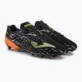 Scarpe da calcio da uomo Joma Evolution Cup FG nero/arancio 4