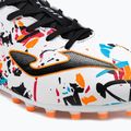 Scarpe da calcio Joma Evolution AG da uomo bianco/nero/arancio 7