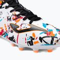 Scarpe da calcio Joma Evolution FG da uomo bianco/nero/arancio 7