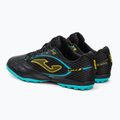 Scarpe da calcio Joma Liga 5 TF da uomo, nero 3