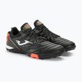 Scarpe da calcio Joma Maxima TF da uomo nero/arancio 5