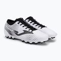 Scarpe da calcio Joma Propulsion Cup AG da uomo bianco/nero 4