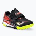 Scarpe da calcio Joma Super Copa TF da bambino nero/arancio