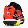 Scarpe da calcio Joma Super Copa TF da bambino nero/arancio 8