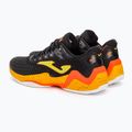 Scarpe da tennis da uomo Joma Ace P nero/arancio 3