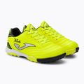 Scarpe da calcio Joma Toledo TF per bambini lemon fluor/nero 4
