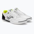 Scarpe da calcio da uomo Joma Top Flex IN bianco/nero 4