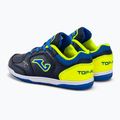 Scarpe da calcio per bambini Joma Top Flex IN blu/giallo 3