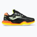 Scarpe da tennis da uomo Joma Point P nero/arancio 2