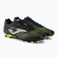 Scarpe da calcio Joma da uomo Xpander FG nero/limone fluoro 4