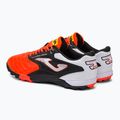 Scarpe da calcio Joma Cancha TF da uomo arancione/nero 3