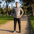 Felpa da running Joma R-Trail Nature grigio uomo 12