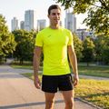 Maglia da corsa Joma R-City Slim fluor giallo uomo 5