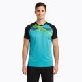 Maglia da corsa Joma Elite X fluor turchese/nera da uomo