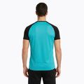 Maglia da corsa Joma Elite X fluor turchese/nera da uomo 3