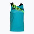Canotta da corsa Joma Elite X SL fluor turchese/nera da uomo