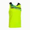 Canotta da corsa Joma Elite X SL fluor giallo/nero da uomo