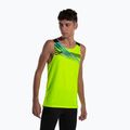 Canotta da corsa Joma Elite X SL fluor giallo/nero da uomo 3