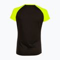 Maglia da corsa Joma Elite X donna nero/giallo fluo 2