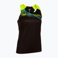 Canotta Joma Elite X da donna, running nero/giallo fluo 4