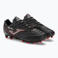 Scarpe da calcio Joma Aguila FG da uomo, nero/rosso 4