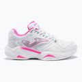 Scarpe da tennis per bambini Joma Master 1000 JR C bianco/fucsia 8